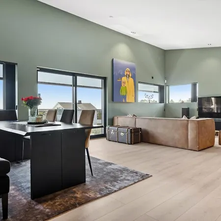 Hébergement de vacances Moderne Hus Midt I Lofoten